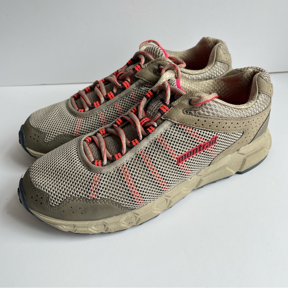 Montrail Women's Tan Gryptonite Trail Hiking Running Shoes 10